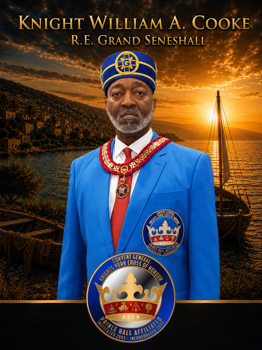 R.E. Grand Seneshall William A. Cooke