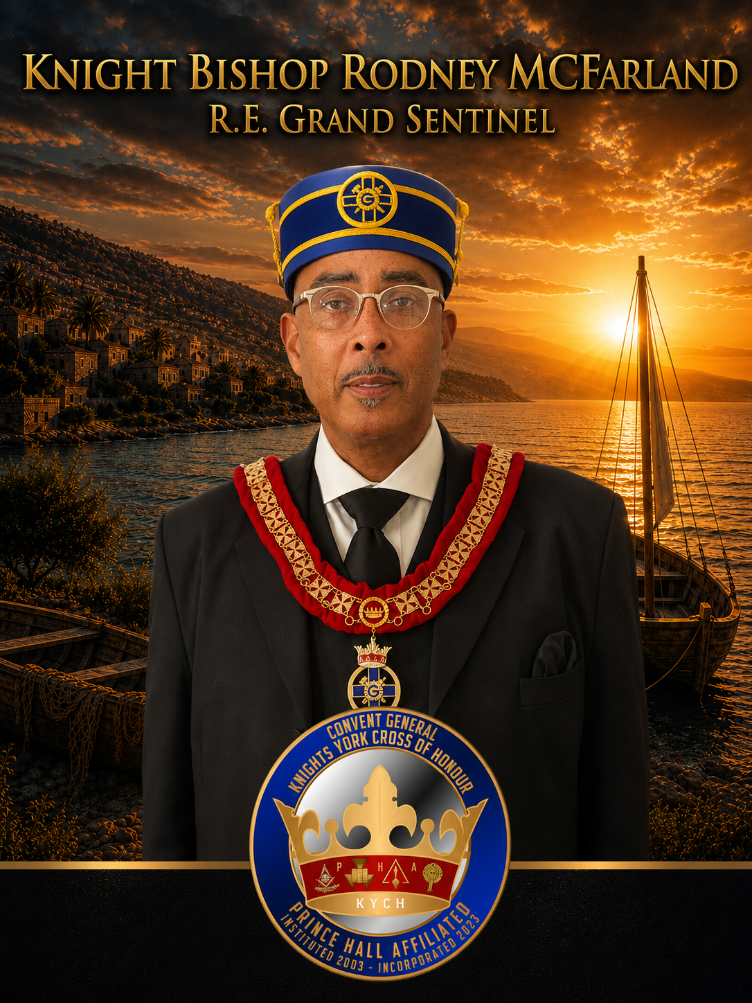 R.E. Grand Sentinel Bishop Rodney McFarland